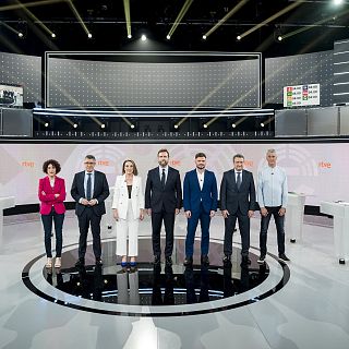 Análisis radiofónico del debate a siete ofrecido por RTVE