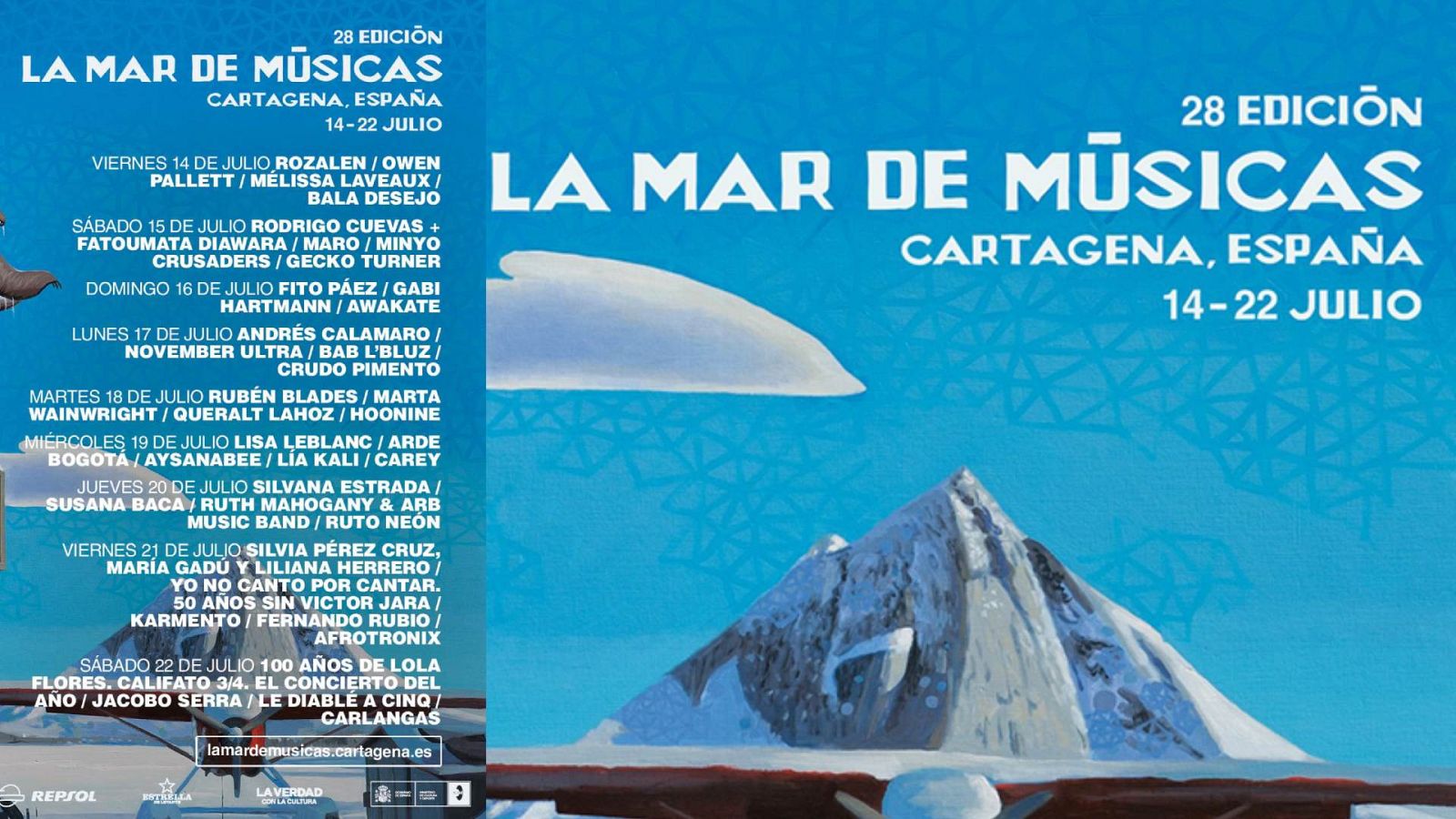 Músicas posibles - La Mar de Músicas - 14/07/23 - escuchar ahora