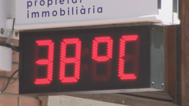 Els pagesos de Lleida temen els efectes de les altes temperatures en el camp