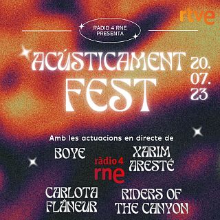 Primera edició de L'ACÚSTICAMENT FEST