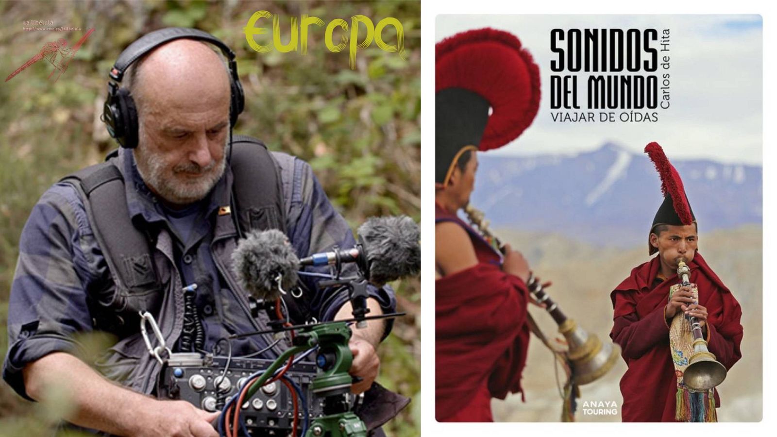 La libélula - Sonidos del mundo (Carlos de Hita, ed. Anaya Touring) 05 Europa - 28/07/23 - escuchar ahora