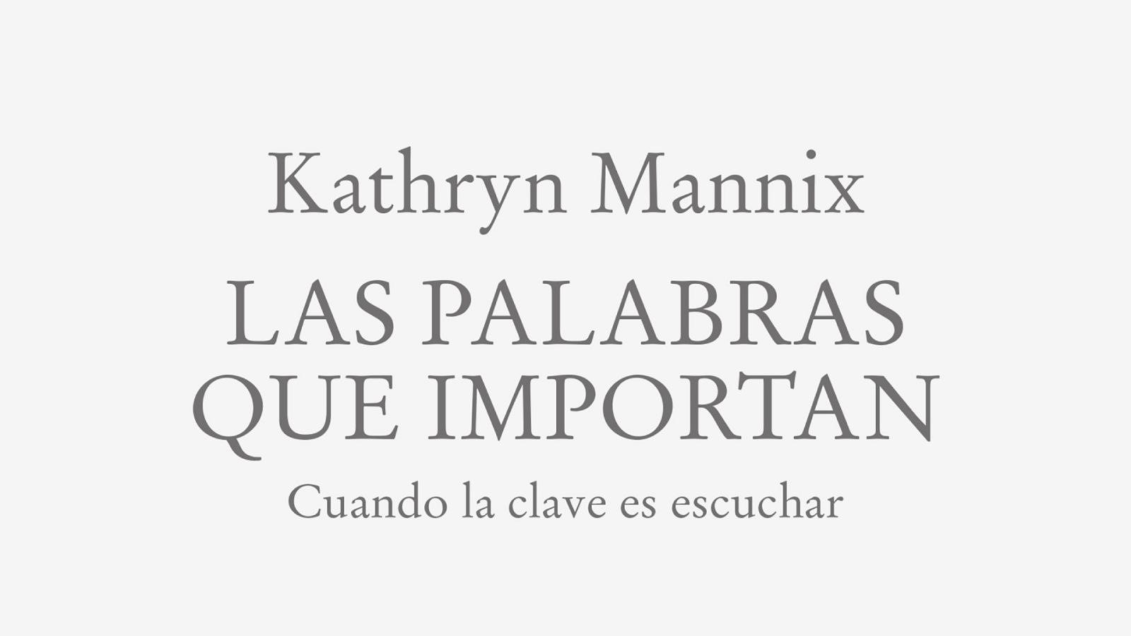 Jardín de quimeras - Kathryn Mannix, 'Las palabras que importan' - 27/07/23 - Escuchar ahora