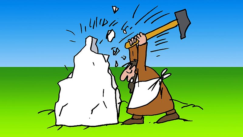 Pero que invento es esto! - El martillo y un falsificador llamado Miguel Ángel - Escuchar ahora