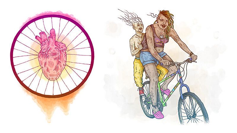 El gallo que no cesa - En construcción: El artbook que mezcla trap y ciclismo - Escuchar ahora