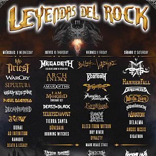 Previa Leyendas del rock 1