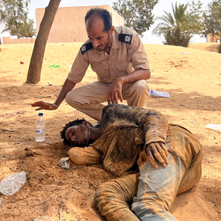 Expulsados al desierto por Túnez