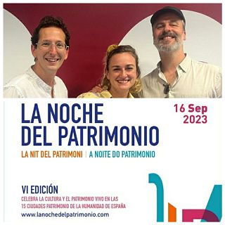 La noche del Patrimonio: L. Brown, A. Ruz y L. Pappagallo