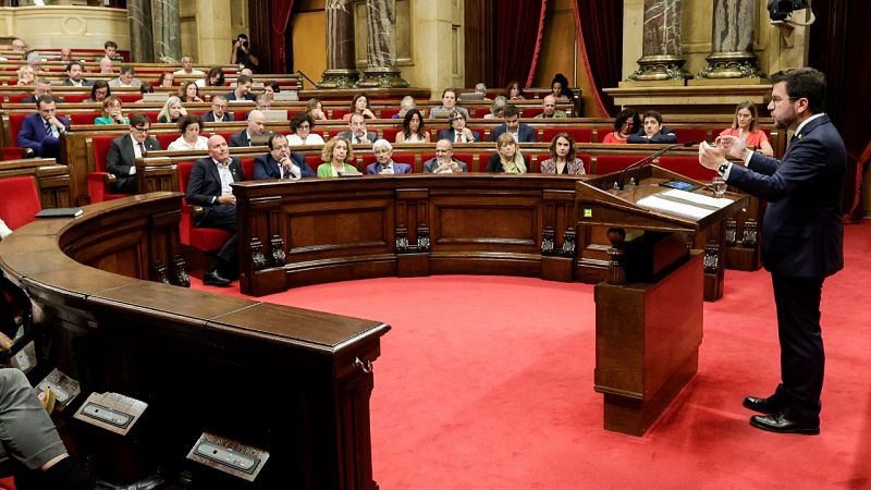 Aragonès exigeix establir les condicions d'un referèndum a Catalunya de cara a la pròxima legislatura de l'Estat