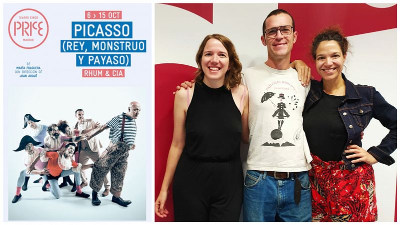 La sala - 'Picasso (rey, monstruo y payaso)', de Rhum & Cia: María Folguera, Queralt Albinyana, Mauro Paganini - 09/10/23 - Escuchar ahora