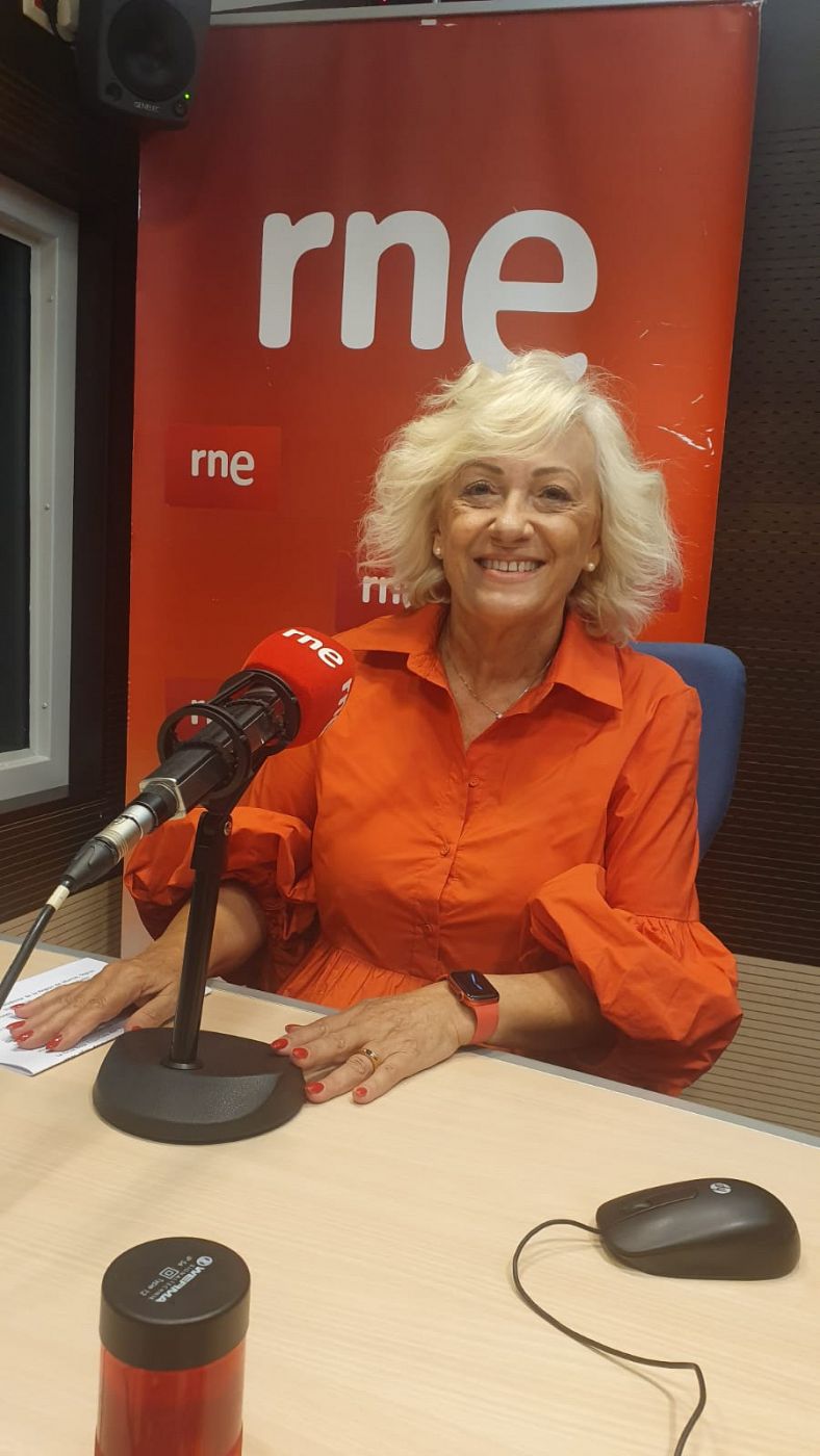 RNE Murcia. Entrevista Carmen Chinchilla, pdta Cruz Roja Murcia. 10/10/2023 - Escuchar ahora