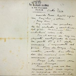 Hoy empieza todo - Hoy Empieza Todo 2 - ¿Dónde está el guion de Blasco Ibáñez?