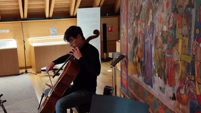 Caf� Zimmermann - David Mart�n desde el Museo Casa Botines de Le�n - 10/11/23 - escuchar ahora