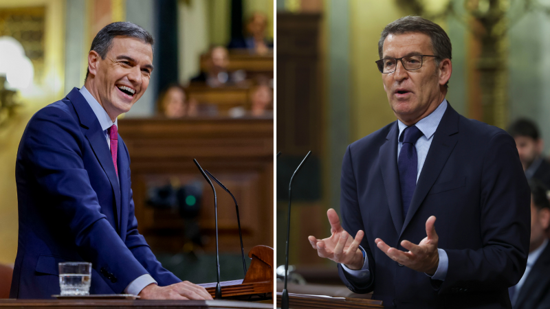 24 horas - El cara a cara entre Sánchez y Feijóo en el debate de investidura - Escuchar ahora