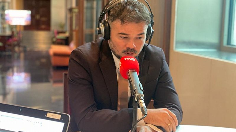 Parlamento RNE - Rufián: "Nos gustaría que el mediador fuera internacional" - Escuchar ahora