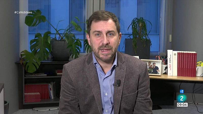 Caf d'idees - Toni Comn critica l'"inters partidista" d'ERC a negociar conjuntament - Escoltar ara