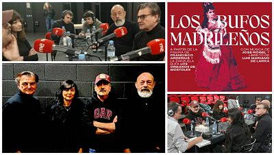 La sala - 'Los bufos madrileos': Rafa Castejn, Nuria Castejn, Natalia Hernndez, Antonio Comas y Chema del Barco - 05/12/23 - Escuchar ahora