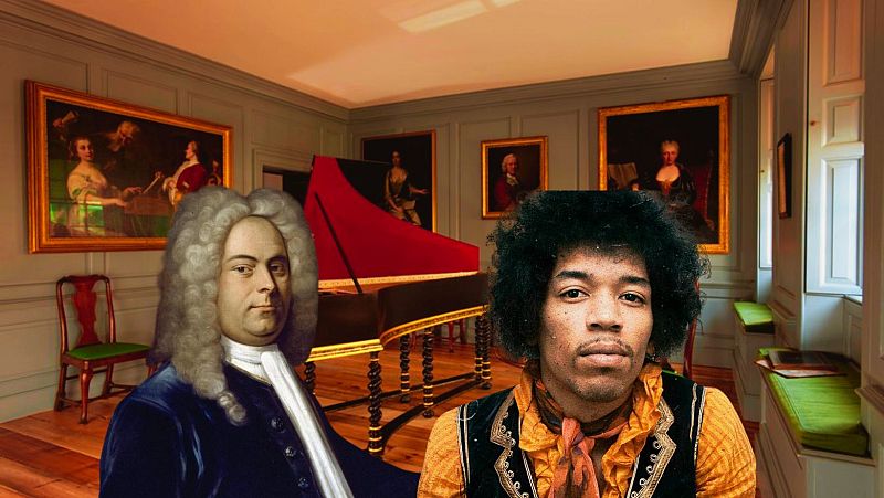 Relato sobre H�ndel y Jimmy Hendrix - escuchar ahora