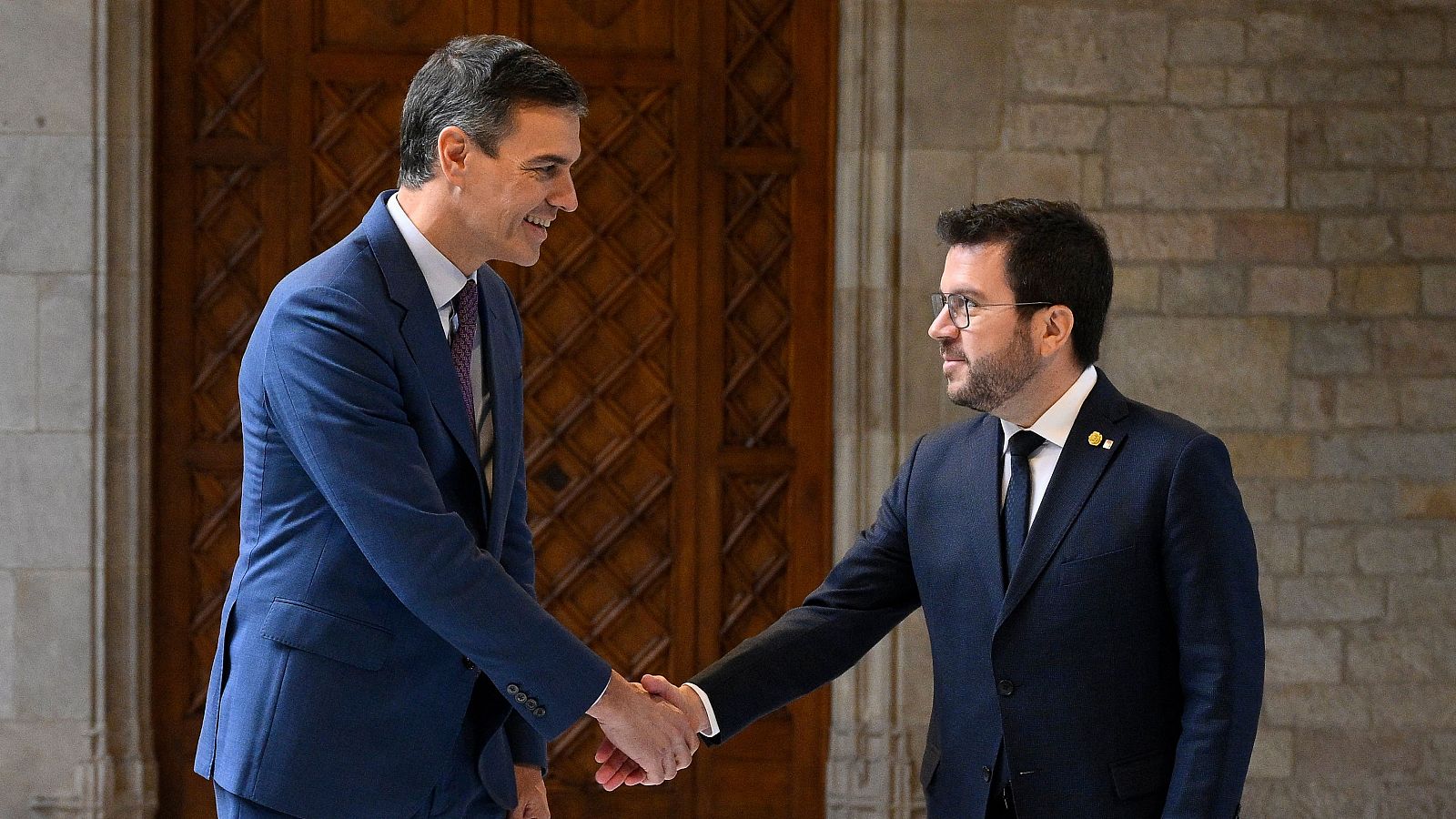 Pedro Sánchez i Pere Aragonès pacten reactivar la taula de diàleg