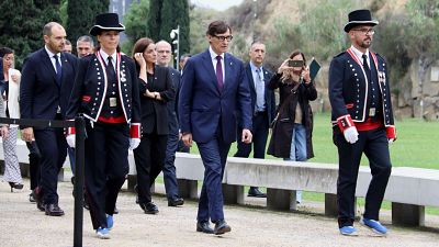 84 anys de l'afusellament del president Lluís Companys al Castell de Montjuïc