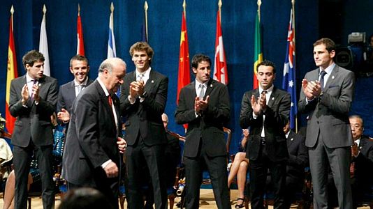Radiogaceta de los deportes - Radiogaceta de los deportes - Premio Príncipe de Asturias de los Deportes...Selección Española de Fútbol  - 22/10/10 - Radiogaceta de los deportes | Escuchar