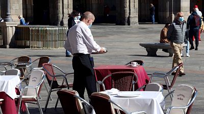 España a las 8 Fin de Semana - Primer fin de semana de confinamiento perimetral en Salamanca: "Tenemos que adaptarnos pero sí que hay complicaciones añadidas" - Escuchar ahora