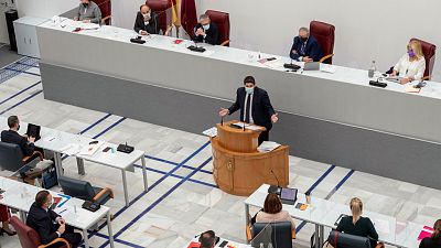 Boletines RNE - PSOE y Ciudadanos registran una moción de censura en Murcia  - escuchar ahora 