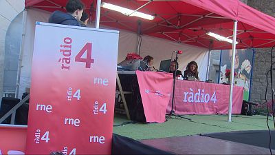 Ràdio 4 celebra el 48 aniversari amb una programació especial des de la Fira de Santa Llúcia | Montse Soto