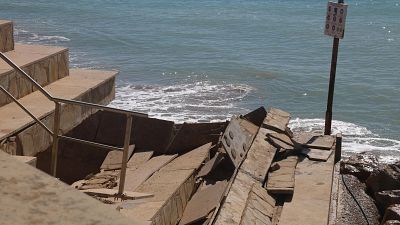 Sant Salavador desconstrueix el passeig marítim per evitar la regressió de la platja | Judit Huerta