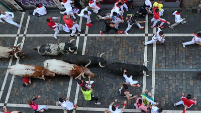 Segundo encierro de los Sanfermines 2024 - Escuchar ahora