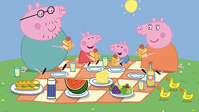 peppa comida