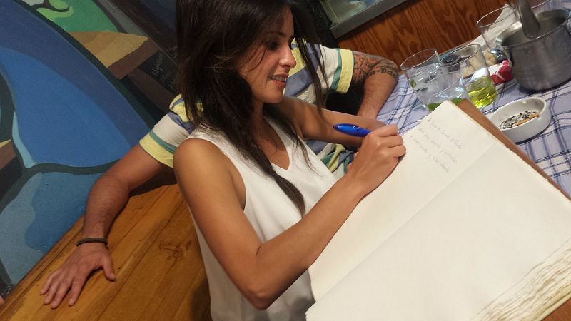 La visita a la Sociedad Gastron�mica Klink de Hondarribia