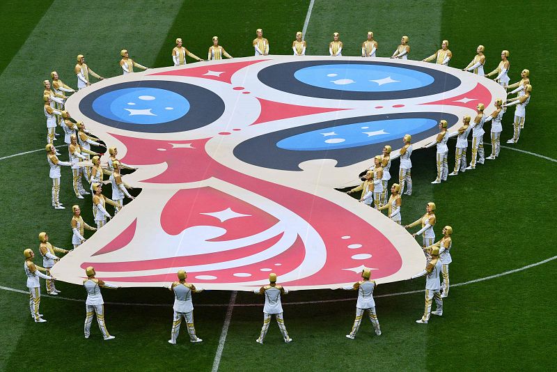Las mejores imágenes de la ceremonia de inauguración del Mundial de Rusia 2018