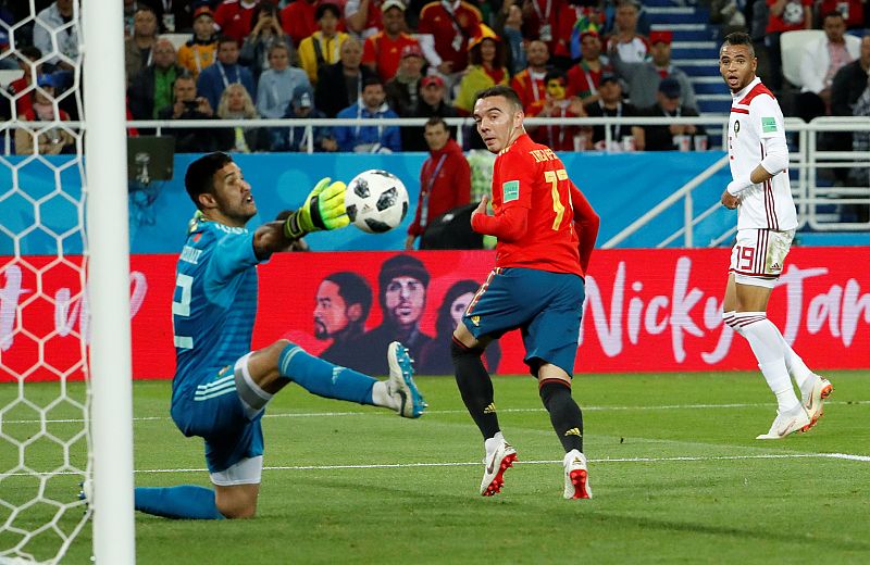 Las mejores imágenes del España-Marruecos del Mundial 2018