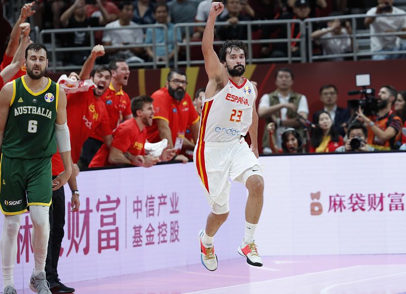 Las mejores imágenes del España - Australia, semifinal del Mundial de baloncesto