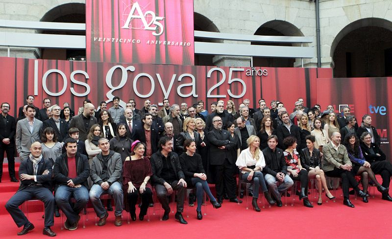Fiesta de los candidatos a los Goya