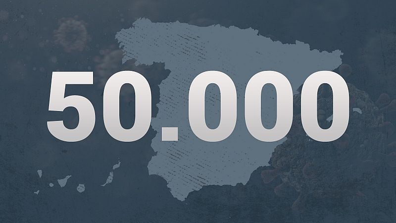 La COVID-19 se ha cobrado la vida de unas 50.000 personas en Espaa