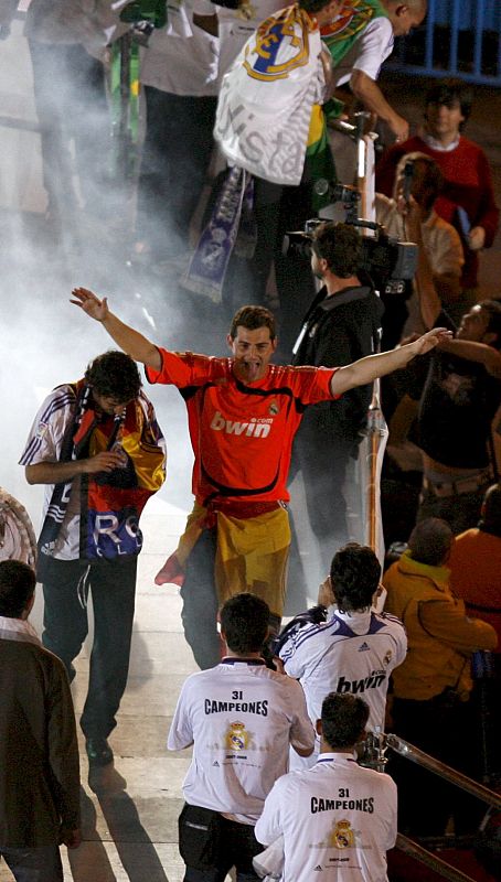 CELEBRACION EN LA PLAZA DE CIBELES