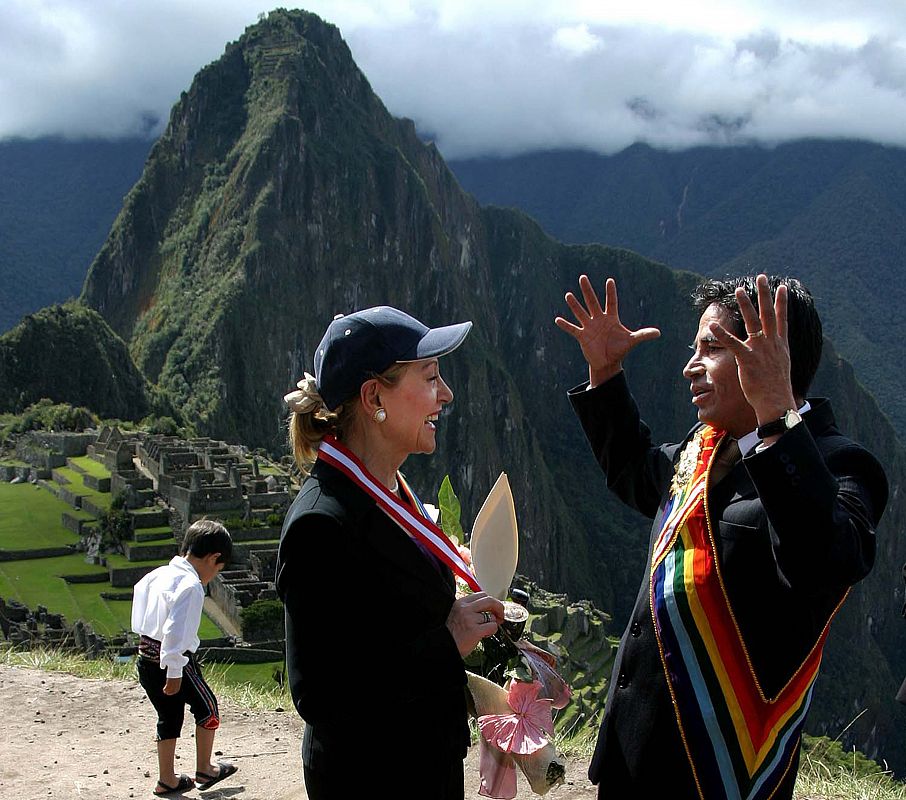 Preparativos de la cumbre de Perú