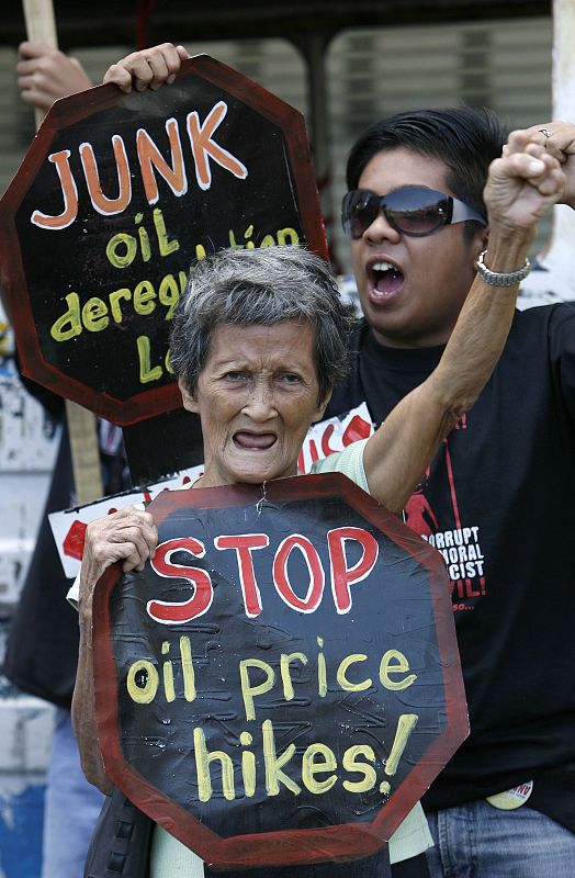 Protestas mundiales por la gasolina