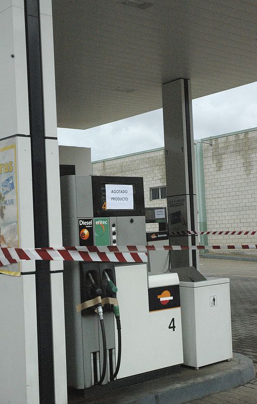 Gasolineras desabastecidas