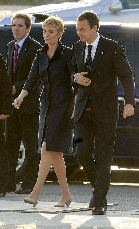 José Luis Rodríguez Zapatero y su esposa Sonsoles Espinosa