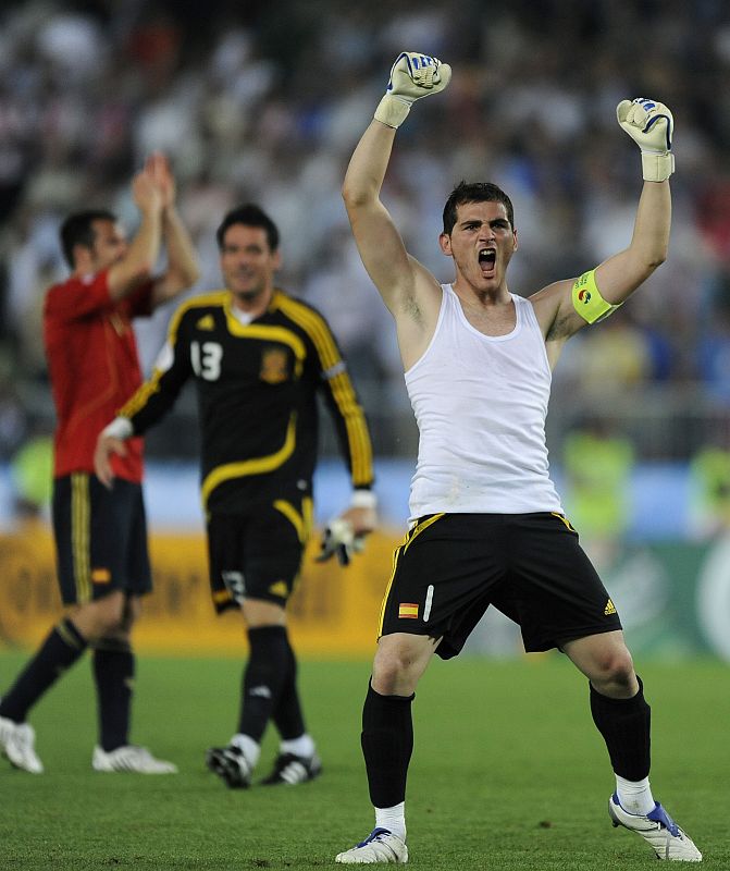 Casillas lo celebra