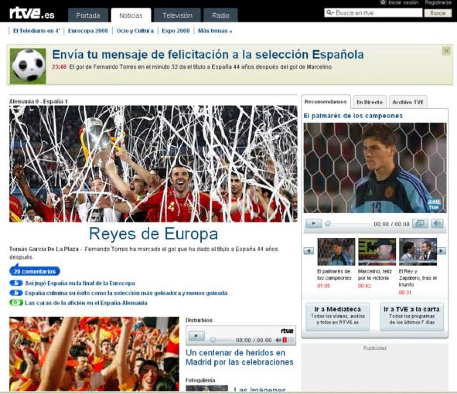 Nuestra página web ofrece todos los datos, fotografías y vídeos sobre la gesta española 