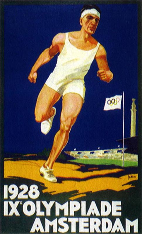 Uno de los carteles de Amsterdam 1928