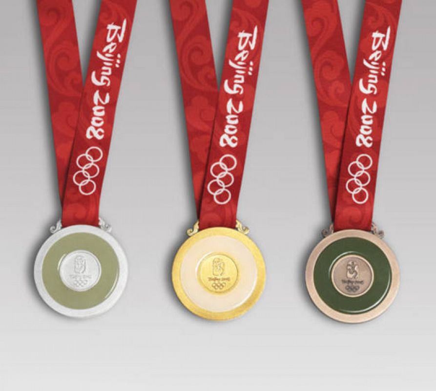 Las codiciadas medallas de Pekin