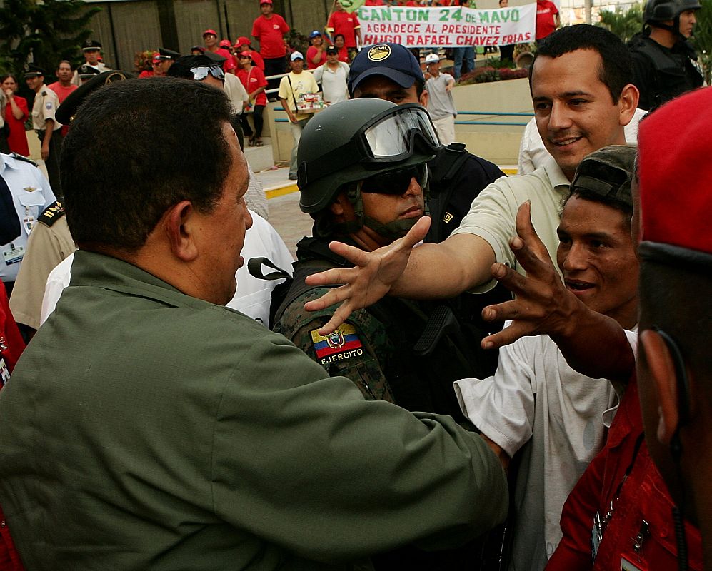 Los presidentes de Ecuador y Venezuela se reúnen en el Aromo