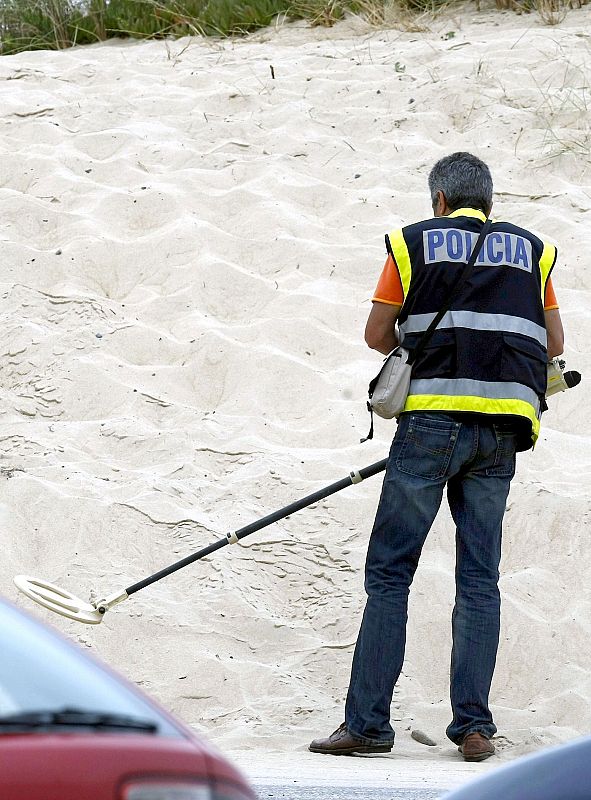 Explosión en la playa de Noja