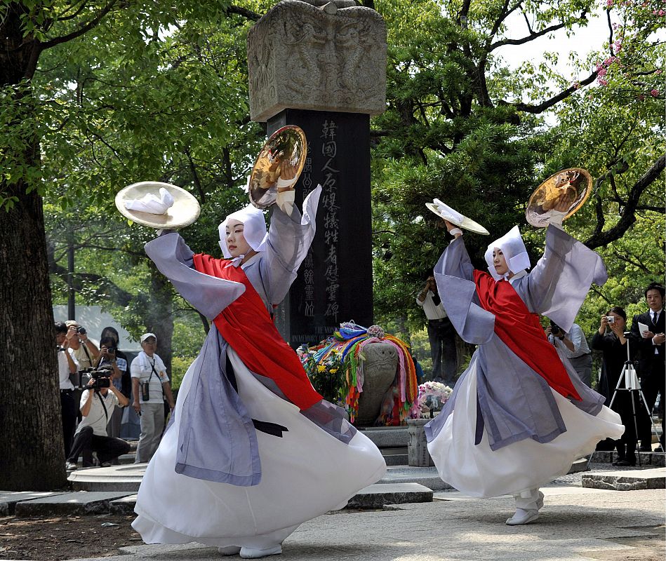 Homenaje a las víctimas de Hiroshima