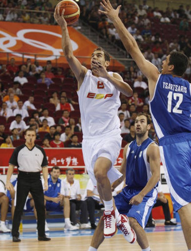 BALONCESTO: ESPAÑA-GRECIA