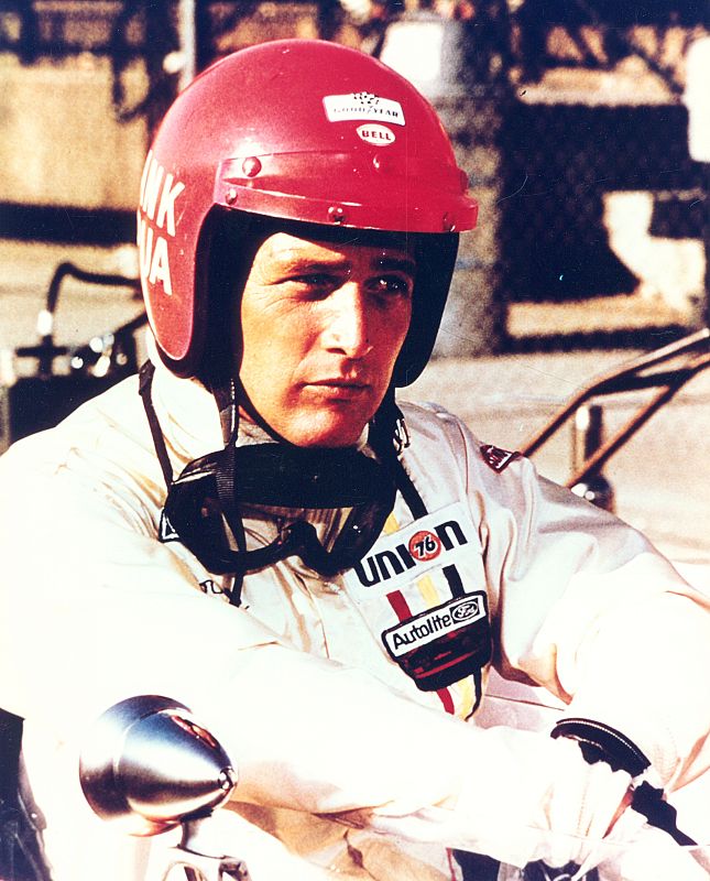 Paul Newman en su bólido